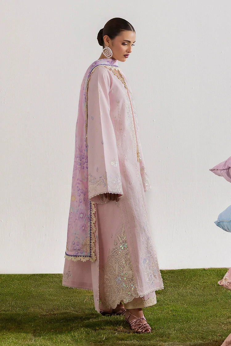 Picture of Amber Imran - Amora Luxury Lawn - Calla - Available at Raja Sahib