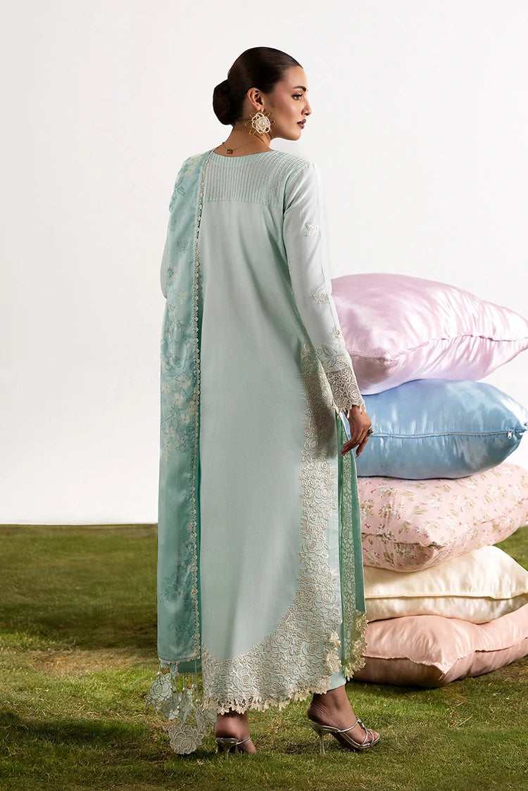 Picture of Amber Imran - Amora Luxury Lawn - Mist - Available at Raja Sahib