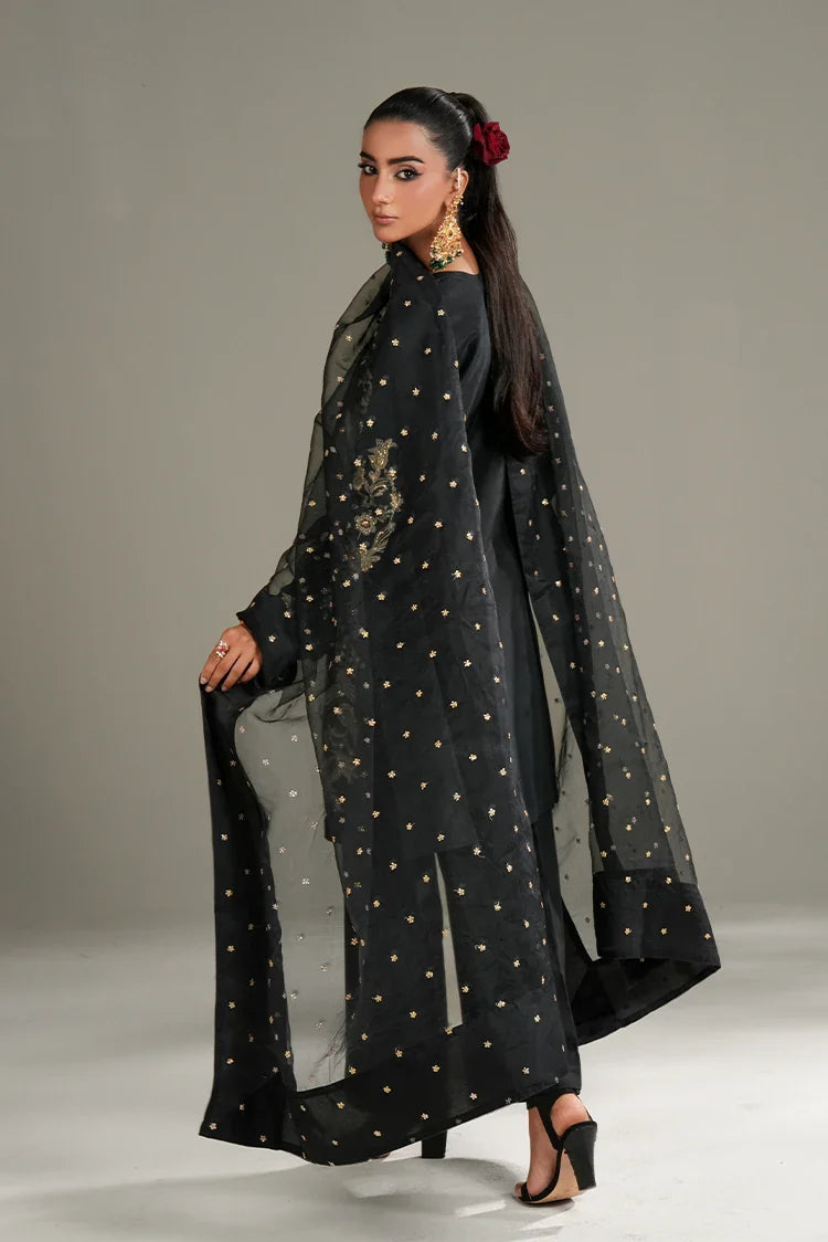 Picture of Amber Imran - The Luxe Soiree - Black Swan - Available at Raja Sahib