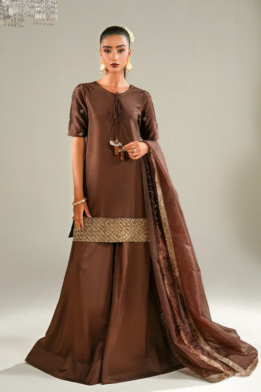 Picture of Amber Imran - The Luxe Soiree - Cocoa Charm - Available at Raja Sahib