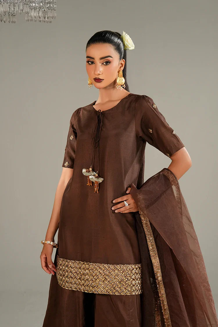 Picture of Amber Imran - The Luxe Soiree - Cocoa Charm - Available at Raja Sahib