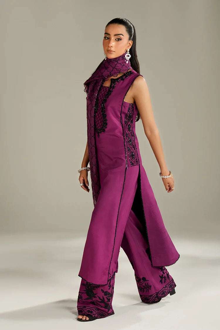 Picture of Amber Imran - The Luxe Soiree - Orchid Aura - Available at Raja Sahib