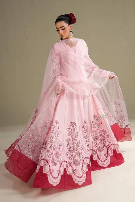 Picture of Amber Imran - The Luxe Soiree - Rose Aura - Available at Raja Sahib