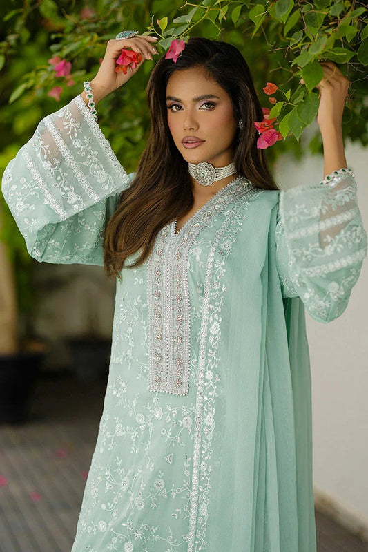 Picture of Asma & Sidra - Pastel Aesthetics Festive - Jade Vine - Available at Raja Sahib