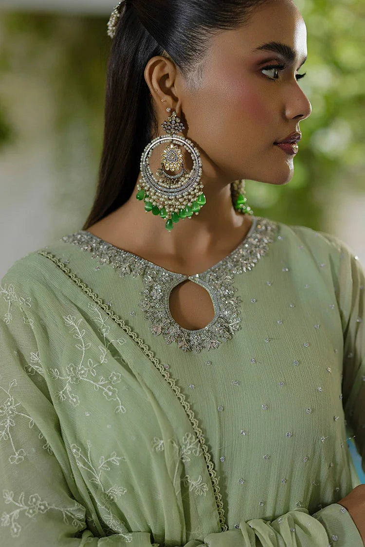 Picture of Asma & Sidra - Pastel Aesthetics Festive - Sage Babe - Available at Raja Sahib