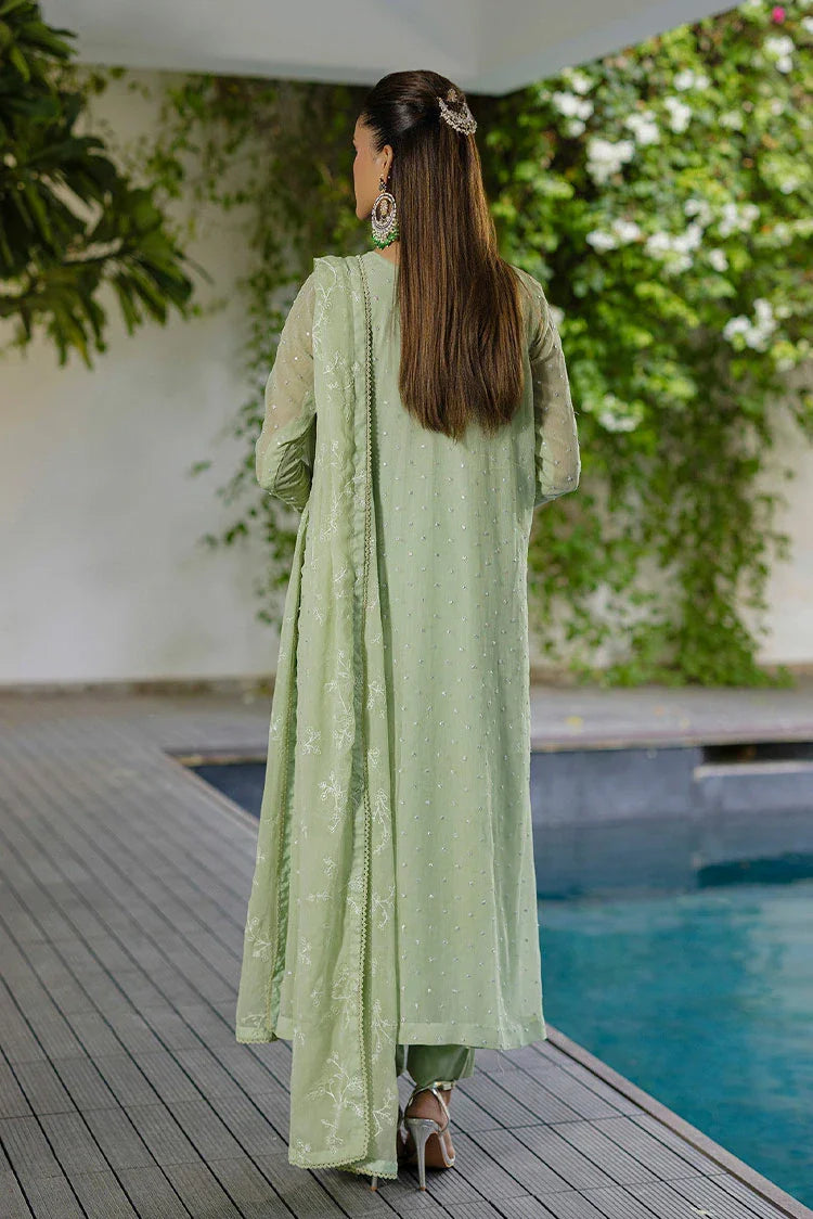 Picture of Asma & Sidra - Pastel Aesthetics Festive - Sage Babe - Available at Raja Sahib