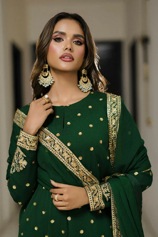 Picture of Asma & Sidra - The Divine Treasure - Green Flag Girlie - Available at Raja Sahib