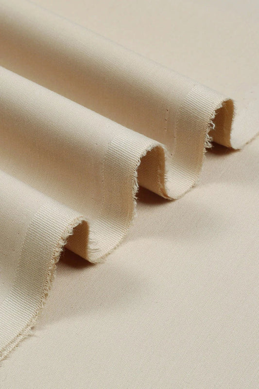 Picture of Fabrich - Unstitch Atlantis Wash & Wear Kameez Shalwar Fabric - Beige - Available at Raja Sahib