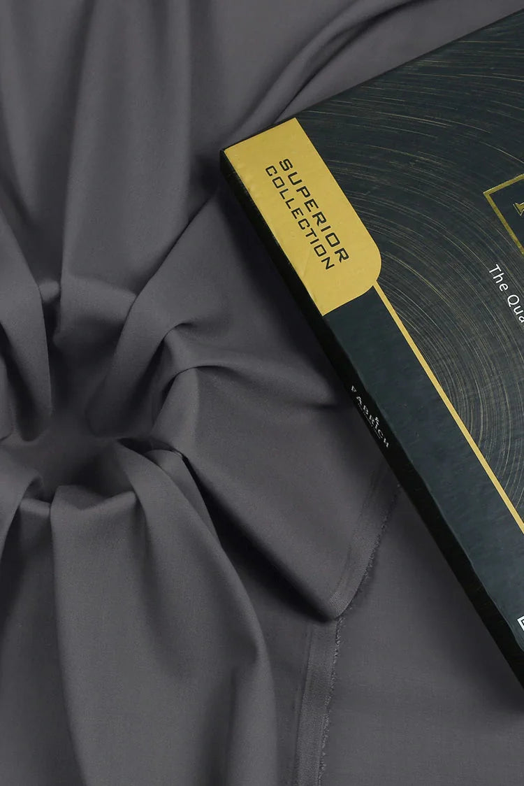 Picture of Fabrich - Unstitch Atlantis Wash & Wear Kameez Shalwar Fabric - Carob - Available at Raja Sahib