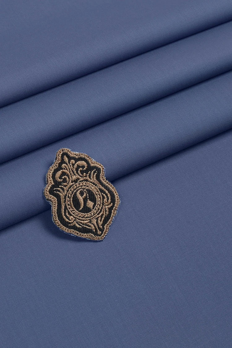 Picture of Fabrich - Unstitch Atlantis Wash & Wear Kameez Shalwar Fabric - Lava Grey - Available at Raja Sahib