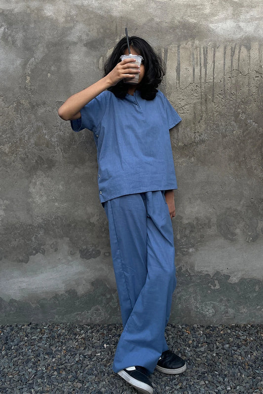 Picture of Abar - Monochrome Edit - 2 Piece - Blue Hour - Available at Raja Sahib