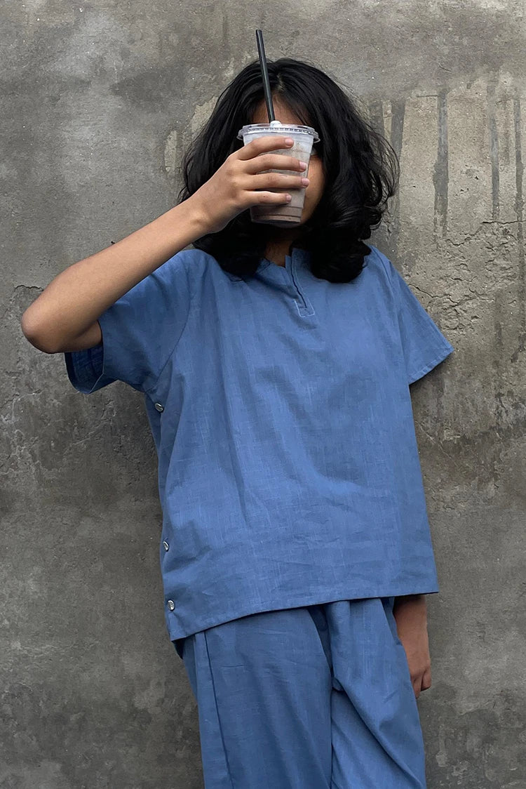 Picture of Abar - Monochrome Edit - 2 Piece - Blue Hour - Available at Raja Sahib