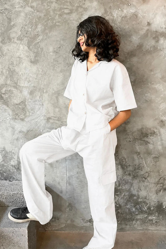 Picture of Abar - Monochrome Edit - 2 Piece - Blanche - Available at Raja Sahib