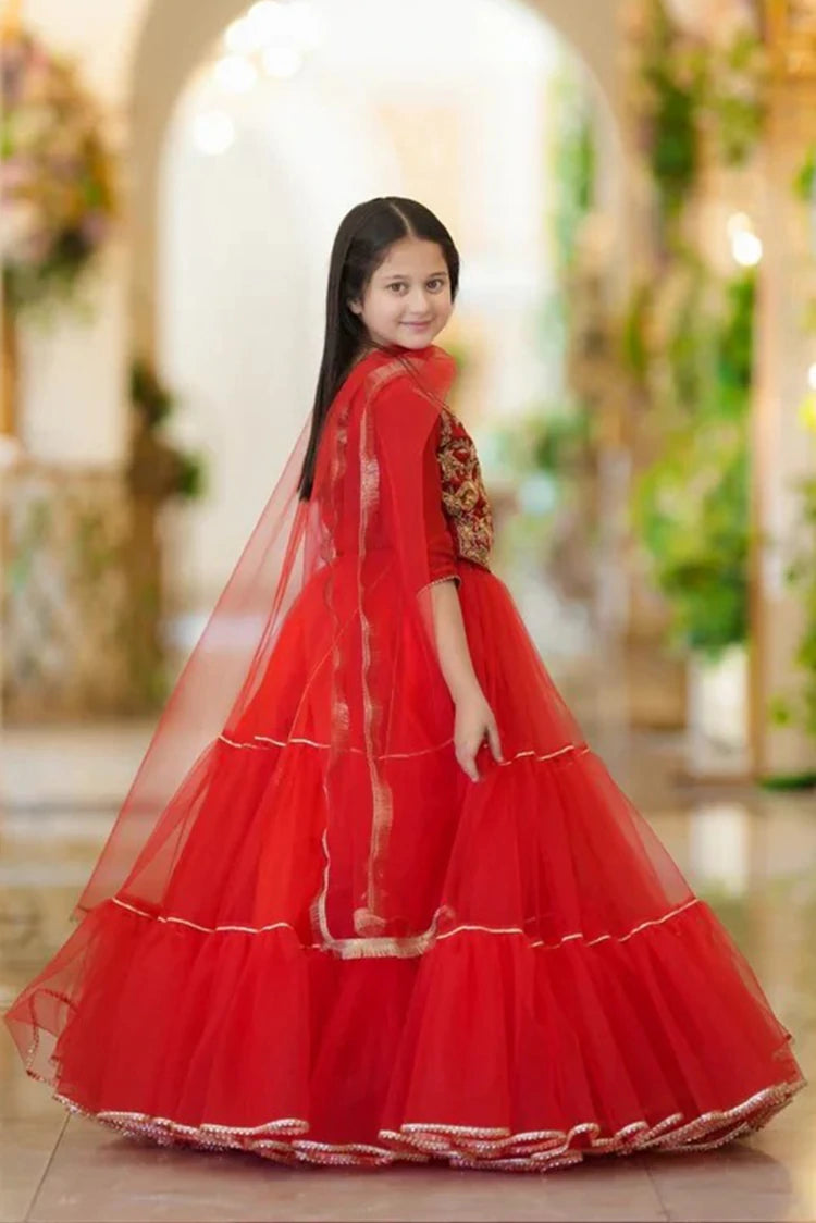 Picture of Fairy Queen - 3 Piece - Anarkali - Available at Raja Sahib
