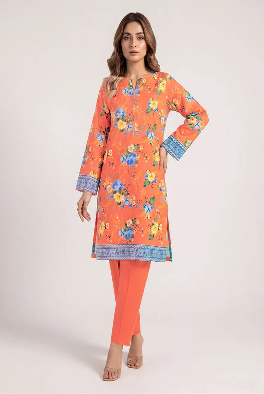 Kleren - Printed Lawn - A-51 - 2 Piece - Unstitched
