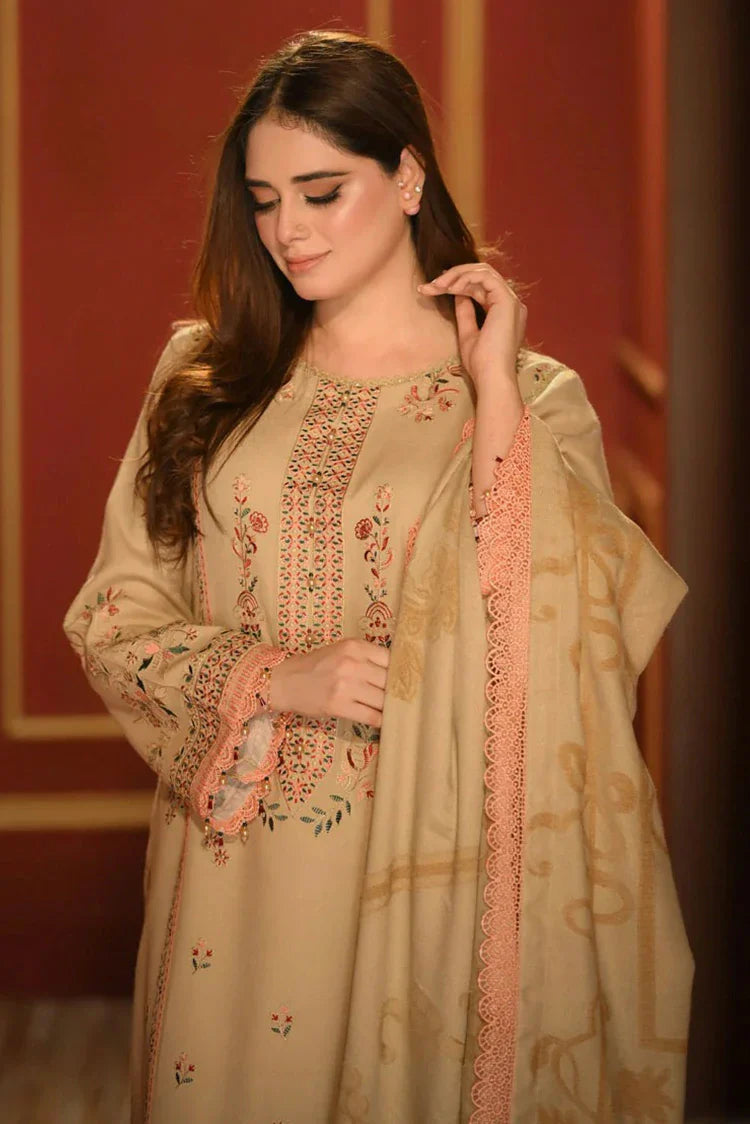 Picture of Nawaz Fabrics - Libaas Exclusive Winter Collection - LNF-73 SKIN - Unstitched - Available at Raja Sahib