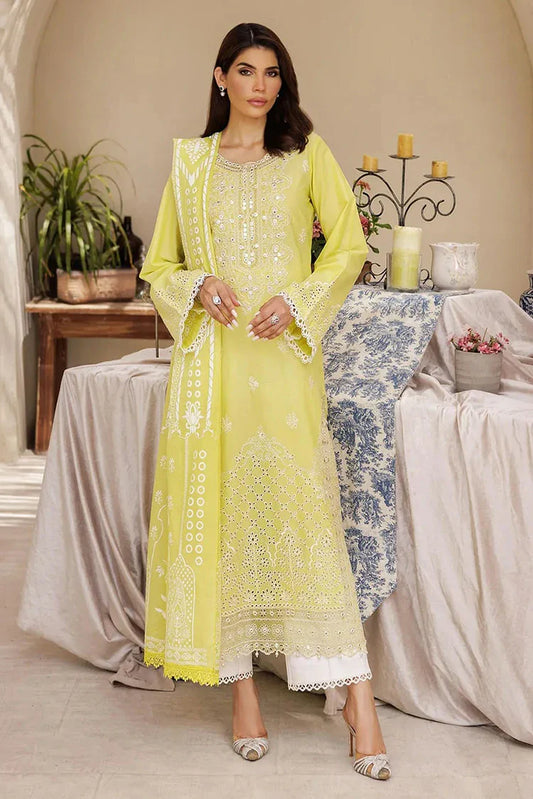 Picture of Rajbari - Nissa Chikankari Spring Summer Edition - Design 02 - Unstitched - Available at Raja Sahib