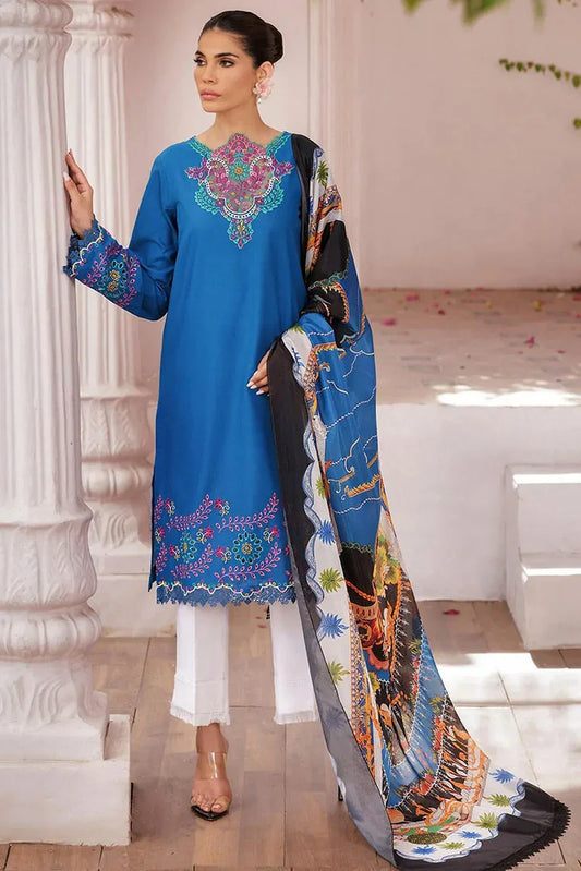 Picture of Rajbari - Nissa Chikankari Spring Summer Edition - Design 04 - Unstitched - Available at Raja Sahib