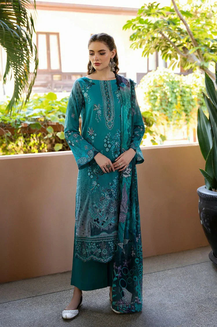 Picture of Ramsha - Ghazal Luxury Lawn Collection Vol 3 - G-302 - Unstitched - Available at Raja Sahib