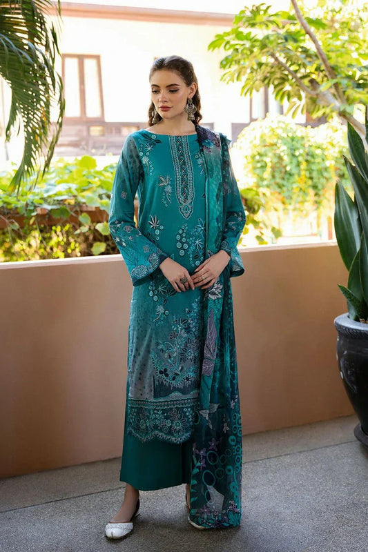 Picture of Ramsha - Ghazal Luxury Lawn Collection Vol 3 - G-302 - Unstitched - Available at Raja Sahib
