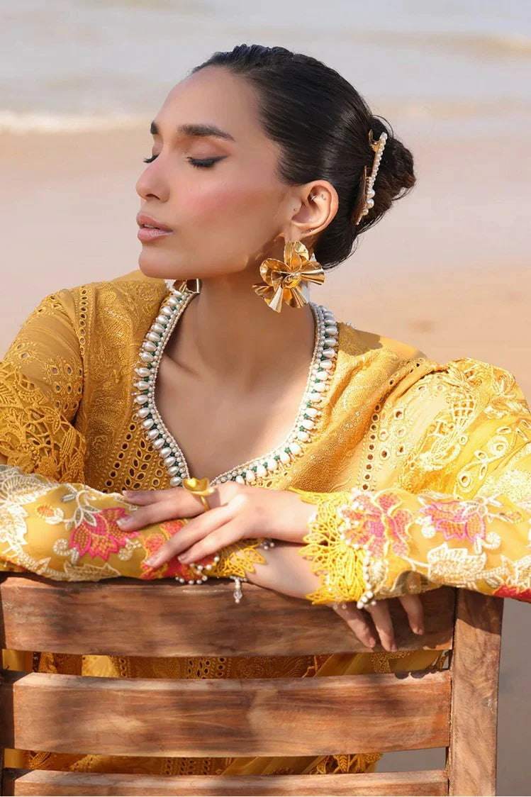 Picture of Serene - Hania Luxury Lawn Collection - SL 78 A Havia - Unstitched - Available at Raja Sahib