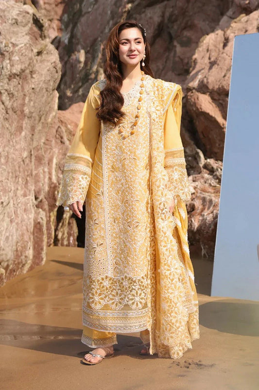 Picture of Serene - Hania Luxury Lawn Collection - SL 85 Anaya - Unstitched - Available at Raja Sahib