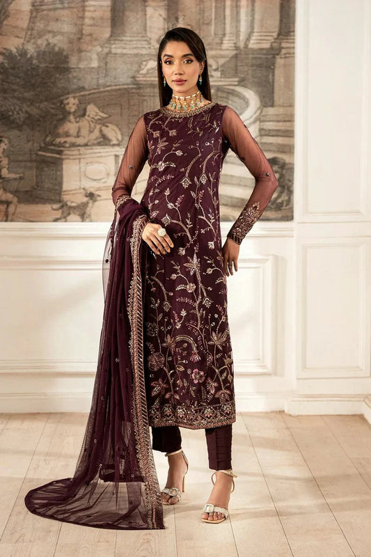 Picture of Zarif - Formal Edit - ZFE-06 DAHLIA - Unstitched - Available at Raja Sahib