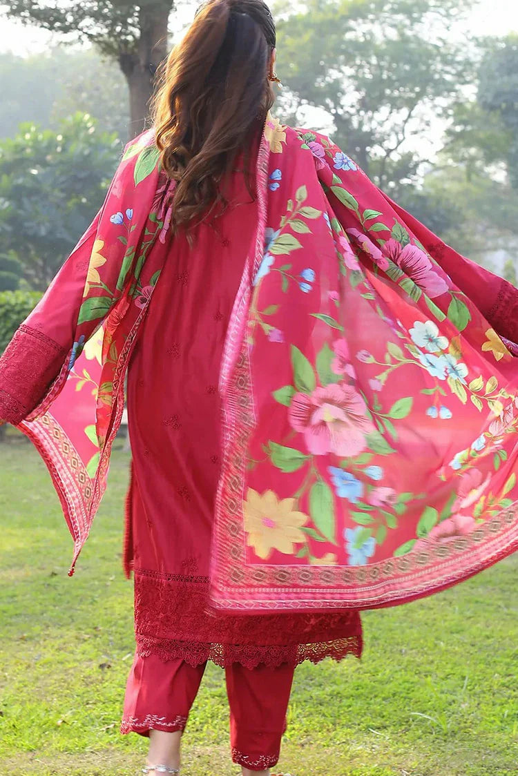 Picture of Zyna - Lawn Collection - 01 Elira - Unstitched - Available at Raja Sahib