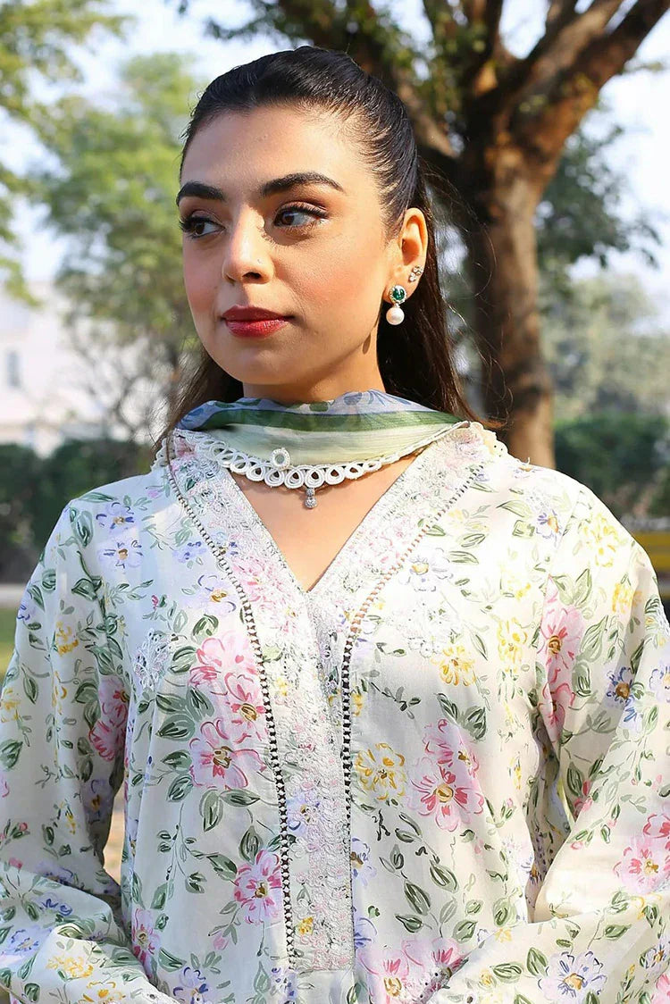 Picture of Zyna - Lawn Collection - 07 Anira - Unstitched - Available at Raja Sahib