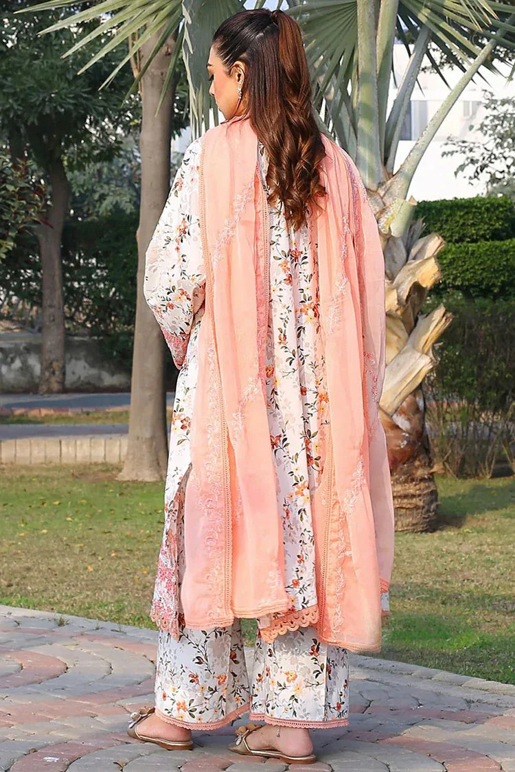 Picture of Zyna - Lawn Collection - 09 Zynara - Unstitched - Available at Raja Sahib
