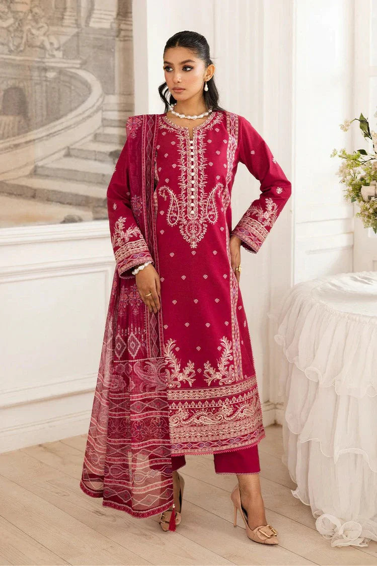 Picture of Maryum N Maria - Mira Luxury Lawn Collection - NARGES-FS50108 - Unstitched - Available at Raja Sahib