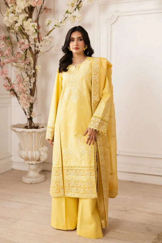 Picture of Maryum N Maria - Mira Luxury Lawn Collection - MINA-FS50111 - Unstitched - Available at Raja Sahib