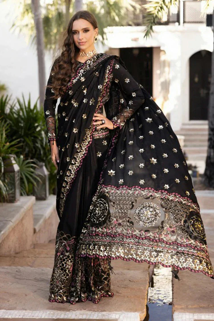 Picture of Zebtan - Zeenat Luxury Chiffon Collection Vol 23 - ZN-08 L Purple - Unstitched - Available at Raja Sahib