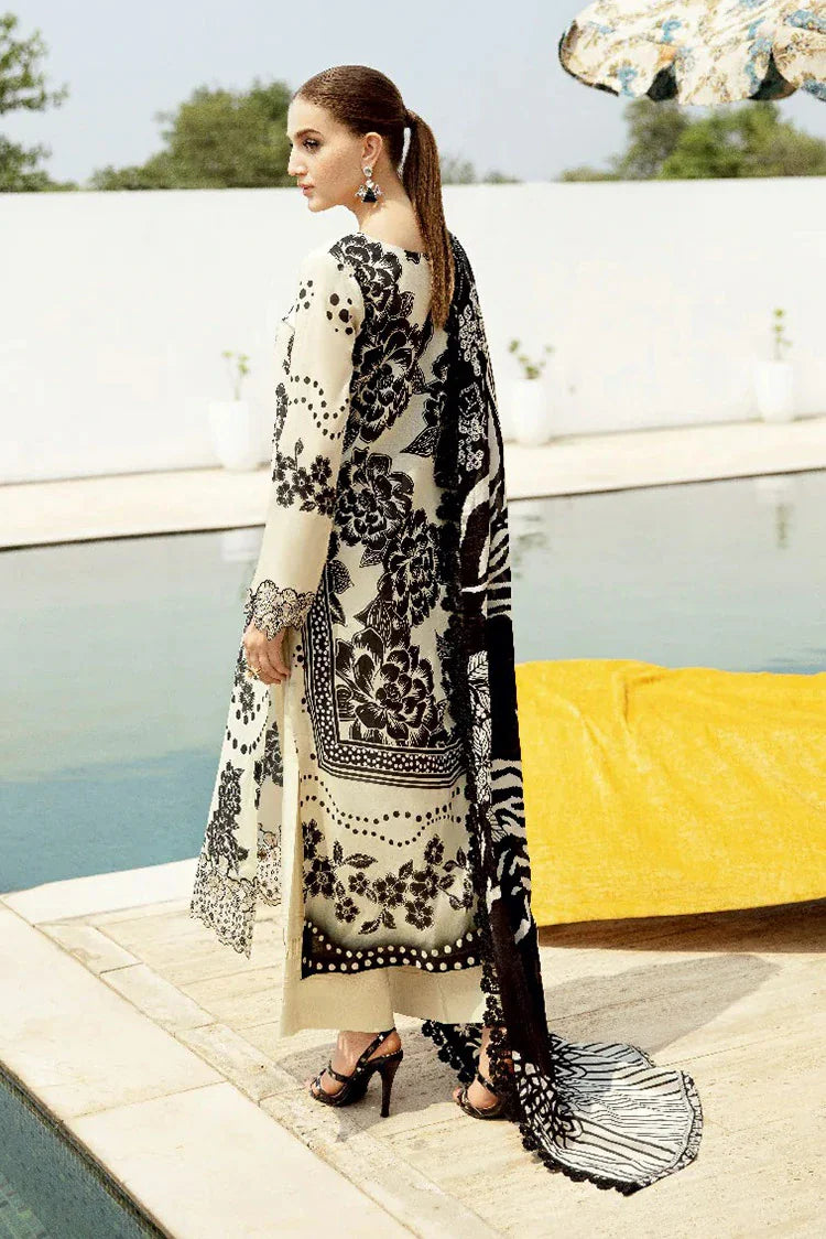 Picture of Ramsha - Rangrez Embroidered Lawn Collection - N-602 - Unstitched - Available at Raja Sahib