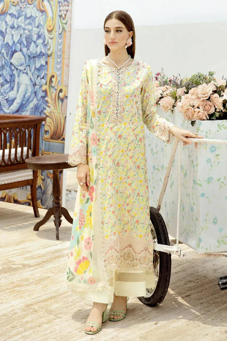 Picture of Ramsha - Rangrez Embroidered Lawn Collection - N-604 - Unstitched - Available at Raja Sahib