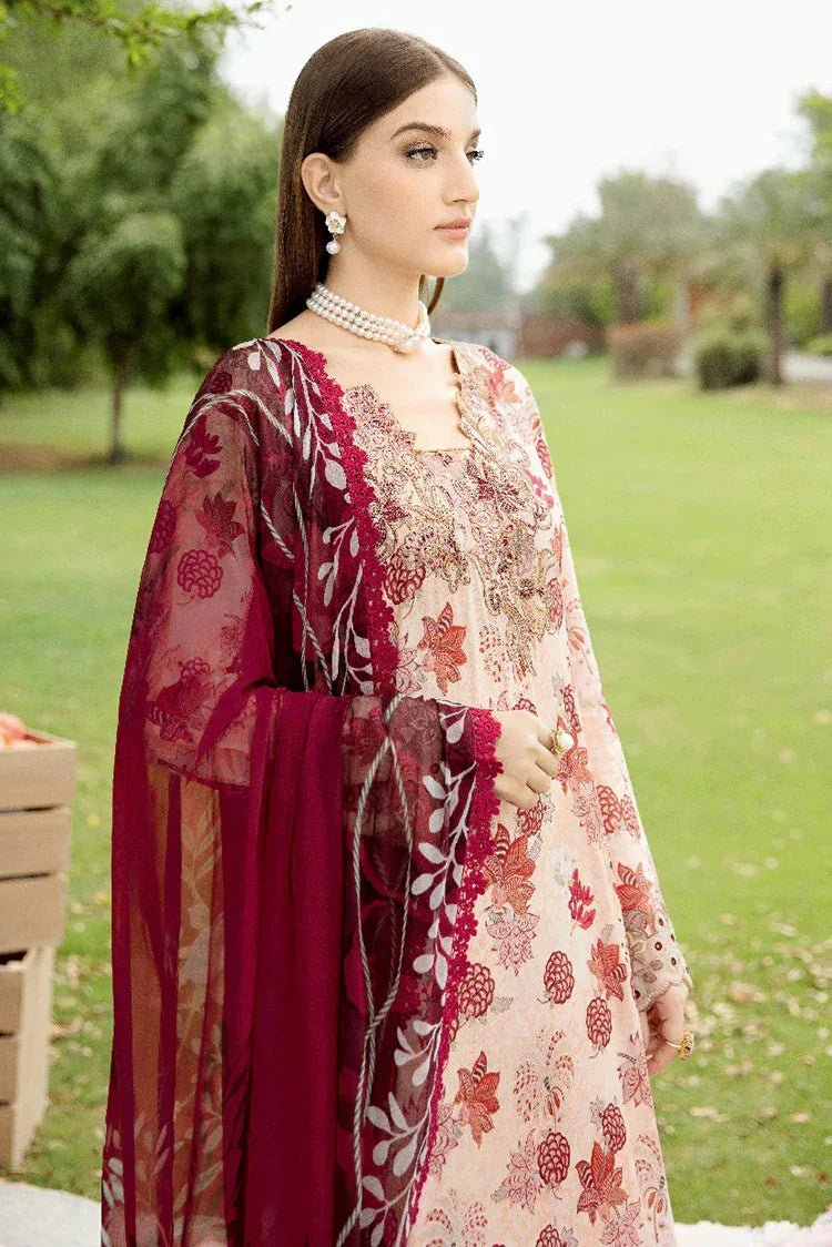 Picture of Ramsha - Rangrez Embroidered Lawn Collection - N-605 - Unstitched - Available at Raja Sahib