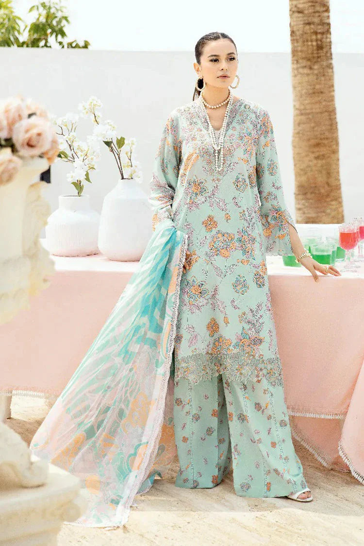 Picture of Ramsha - Rangrez Embroidered Lawn Collection - N-607 - Unstitched - Available at Raja Sahib