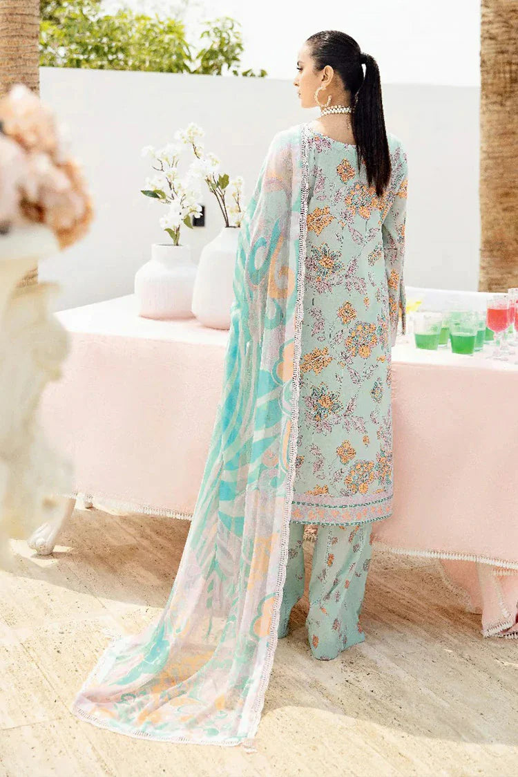 Picture of Ramsha - Rangrez Embroidered Lawn Collection - N-607 - Unstitched - Available at Raja Sahib