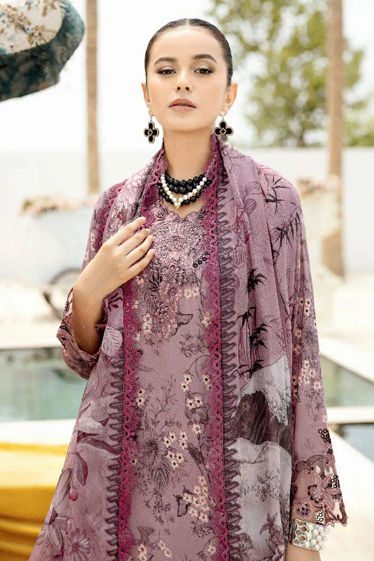 Picture of Ramsha - Rangrez Embroidered Lawn Collection - N-609 - Unstitched - Available at Raja Sahib