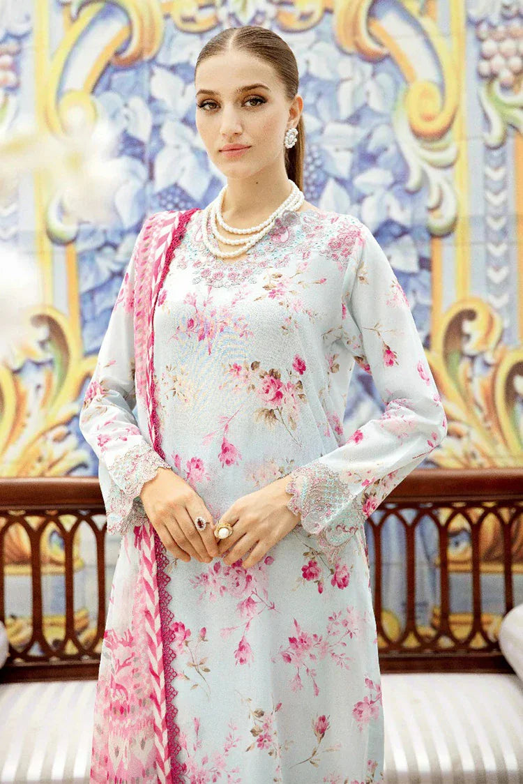 Picture of Ramsha - Rangrez Embroidered Lawn Collection - N-610 - Unstitched - Available at Raja Sahib