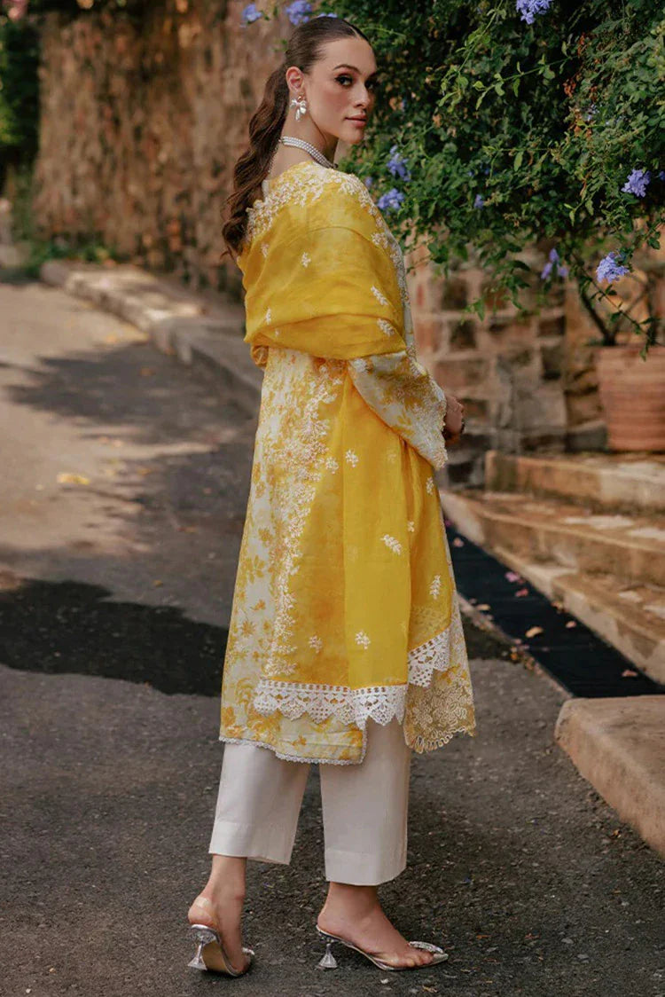 Picture of Rajbari - Floral Symphony Lawn Collection - Design 01 - Unstitched - Available at Raja Sahib