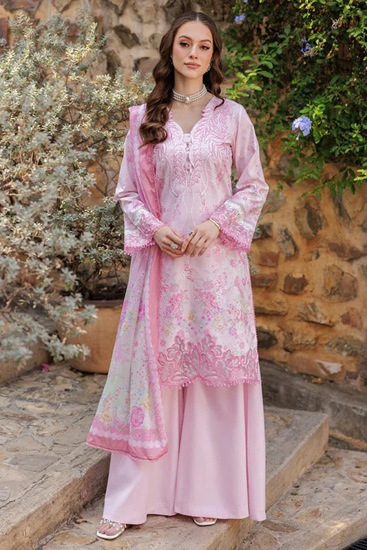 Picture of Rajbari - Floral Symphony Lawn Collection - Design 07 - Unstitched - Available at Raja Sahib