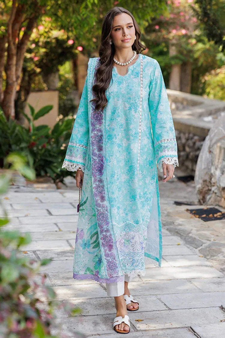 Picture of Rajbari - Floral Symphony Lawn Collection - Design 09 - Unstitched - Available at Raja Sahib