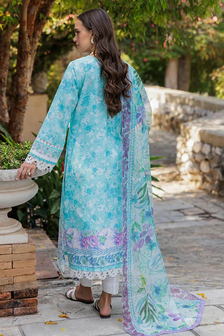 Picture of Rajbari - Floral Symphony Lawn Collection - Design 09 - Unstitched - Available at Raja Sahib