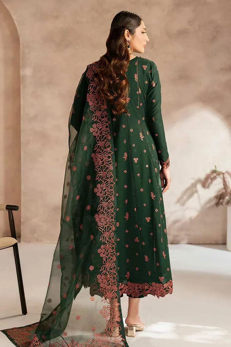 Picture of Zarif - Chikankari Lawn Collection - UNST-LWN-04 SIRAAN - Unstitched - Available at Raja Sahib