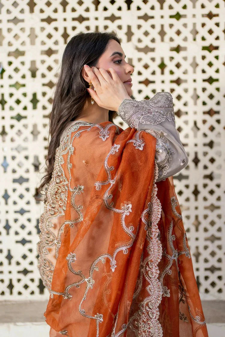Picture of Imrozia - Meeras Luxury Eid Collection - I-227 MISR - Unstitched - Available at Raja Sahib