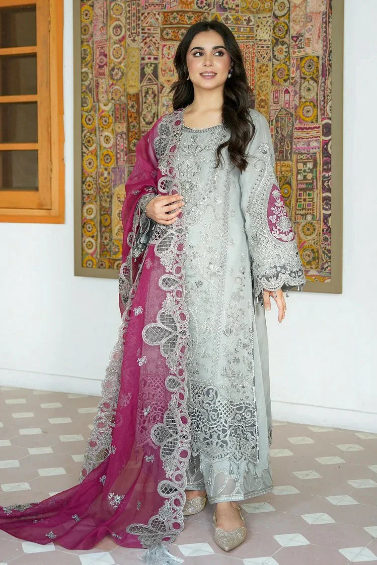 Picture of Imrozia - Meeras Luxury Eid Collection - I-228 ZAREEN - Unstitched - Available at Raja Sahib