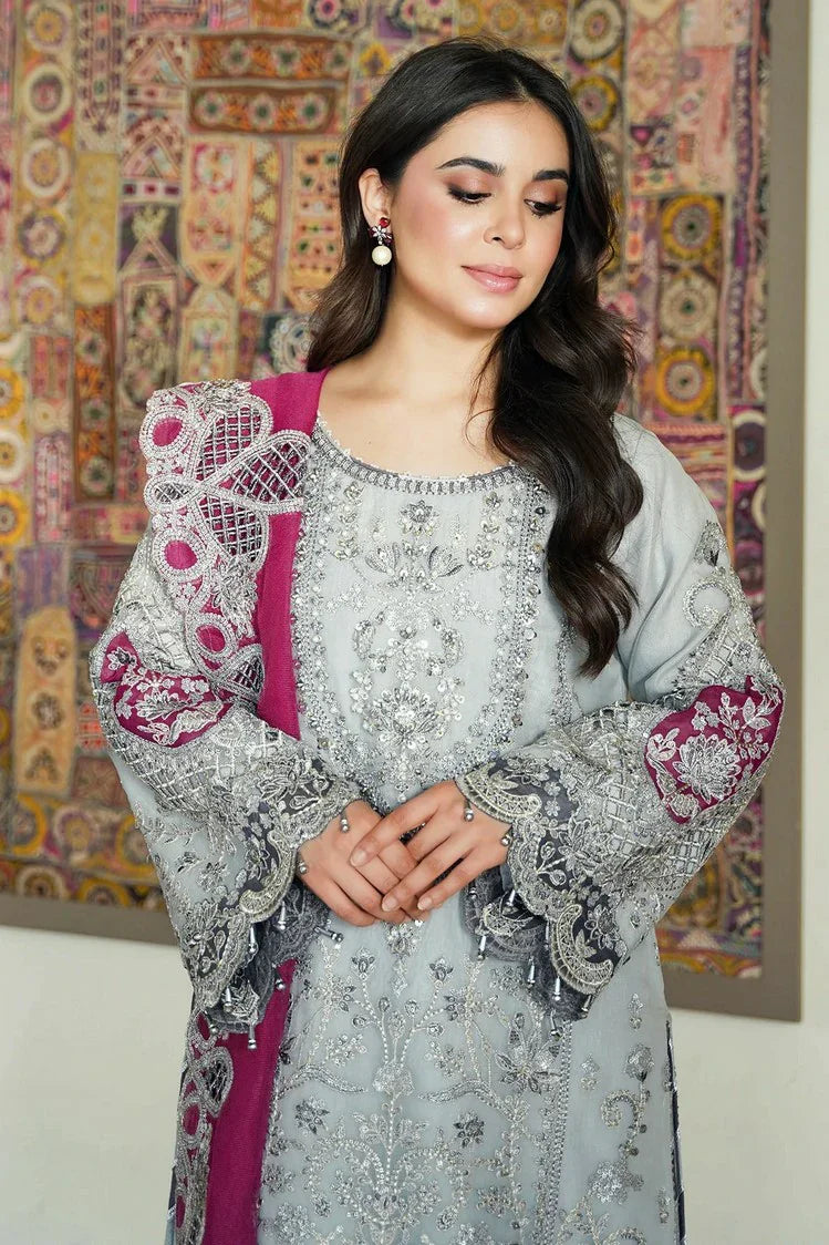 Picture of Imrozia - Meeras Luxury Eid Collection - I-228 ZAREEN - Unstitched - Available at Raja Sahib