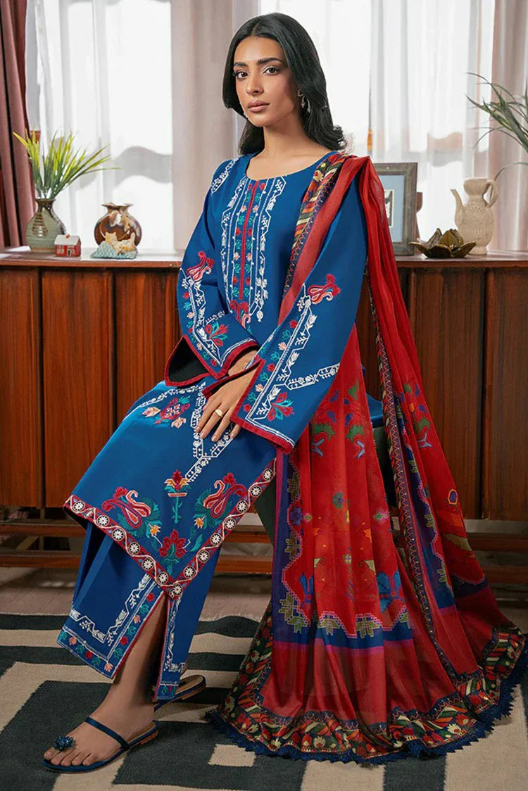 Picture of Rajbari - Parisa Premium Summer Edit - Design 09 - Unstitched - Available at Raja Sahib