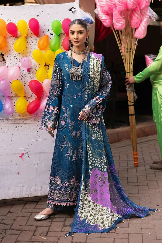 Picture of Ramsha - Andaaz Luxury Lawn Collection Vol 11 - Z-1105 - Unstitched - Available at Raja Sahib